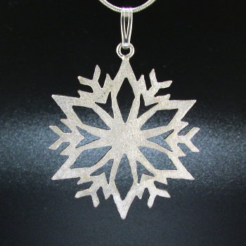 A picture of the snowflake with item number F093-34-P1S8
