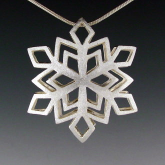 A picture of the snowflake with item number F136-35-S9S8
